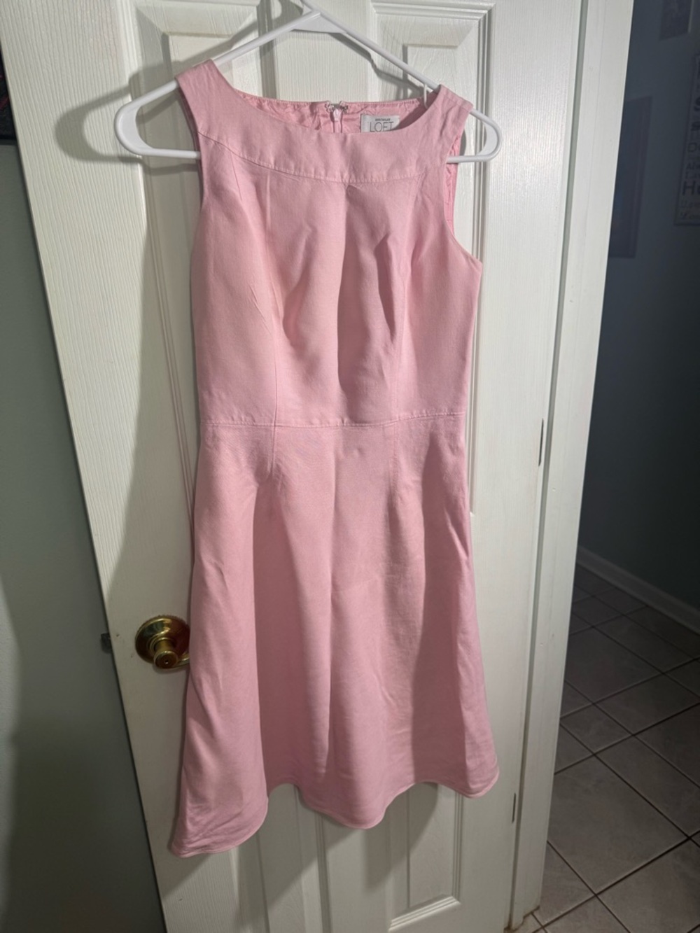 Ann Taylor LOFT Petite Pink Dress